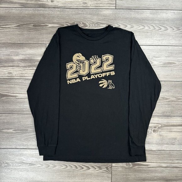 OVO x Toronto Raptors 2022 NBA Playoffs Longsleeve Shirt - Picture 1 of 5
